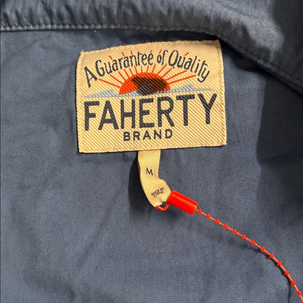 Faherty Lightweight Blue Jacket - image 3